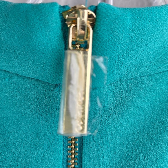 Calvin Klein Womens Green Bow Neck Sheath Dress CD4C1N62 Size 14 NWT - Picture 13 of 16